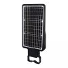 Naświetlacz oprawa uliczna solarna V-TAC 40W LED czarna IP65 150Lm/W VT-ST42 6000K 6000lm 3 lata gwarancji